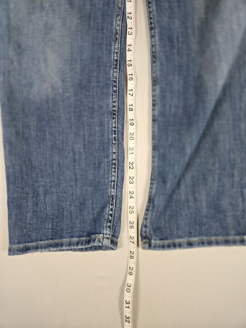 Anthropologie Pilcro The Painters Denim Distressed Boho Overalls Size 27 - Picture 12 of 12